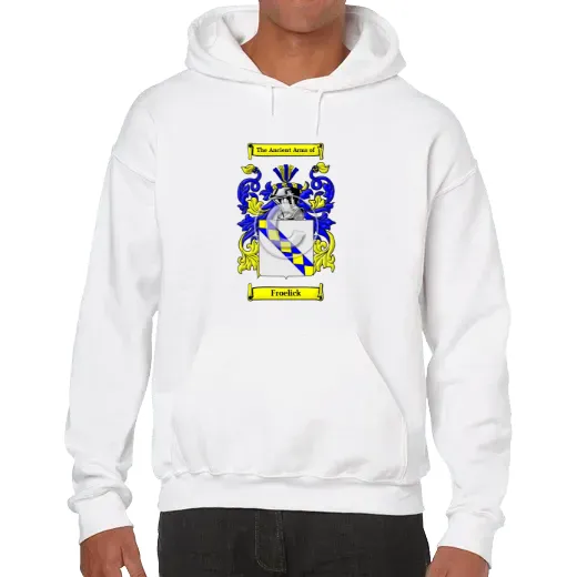 Froelick Unisex Coat of Arms Hooded Sweatshirt