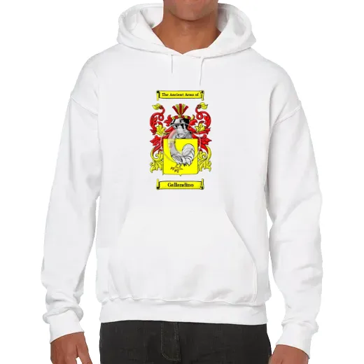 Gallandino Unisex Coat of Arms Hooded Sweatshirt