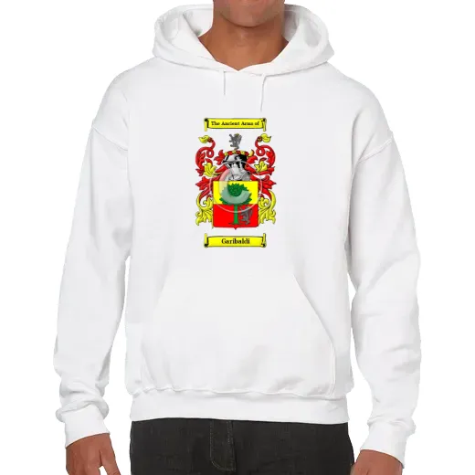 Garibaldi Unisex Coat of Arms Hooded Sweatshirt