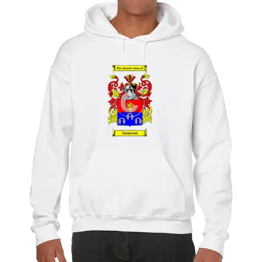 Genovesi Unisex Coat of Arms Hooded Sweatshirt