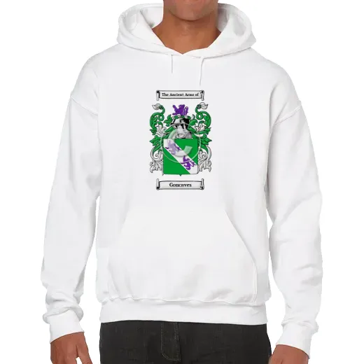 Goncaves Unisex Coat of Arms Hooded Sweatshirt