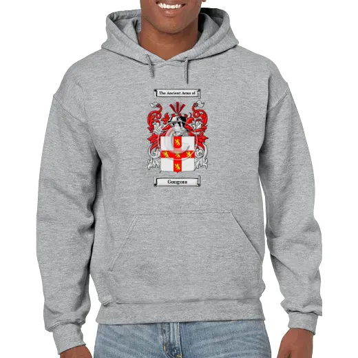 Gongora Grey Unisex Coat of Arms Hooded Sweatshirt