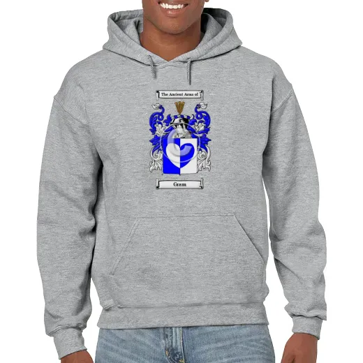 Gram Grey Unisex Coat of Arms Hooded Sweatshirt