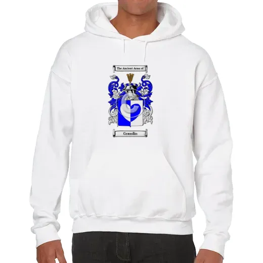 Gramlin Unisex Coat of Arms Hooded Sweatshirt