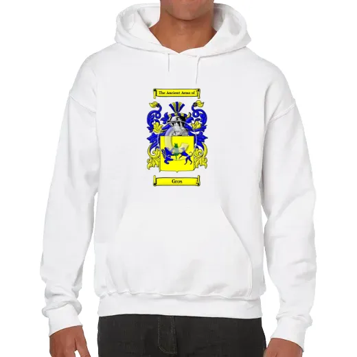 Gros Unisex Coat of Arms Hooded Sweatshirt