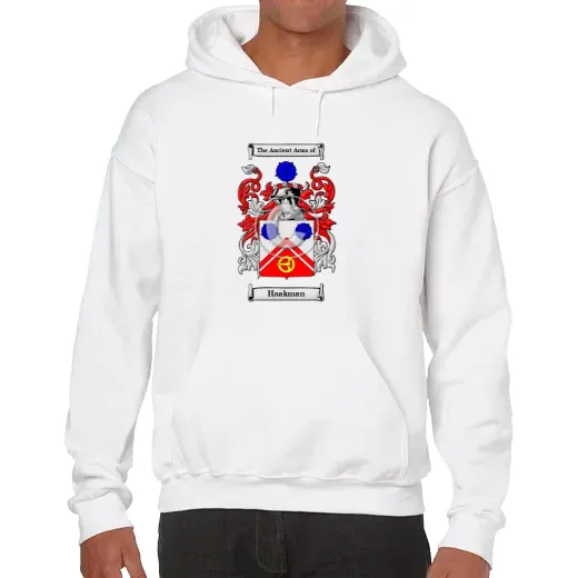 Haakman Unisex Coat of Arms Hooded Sweatshirt