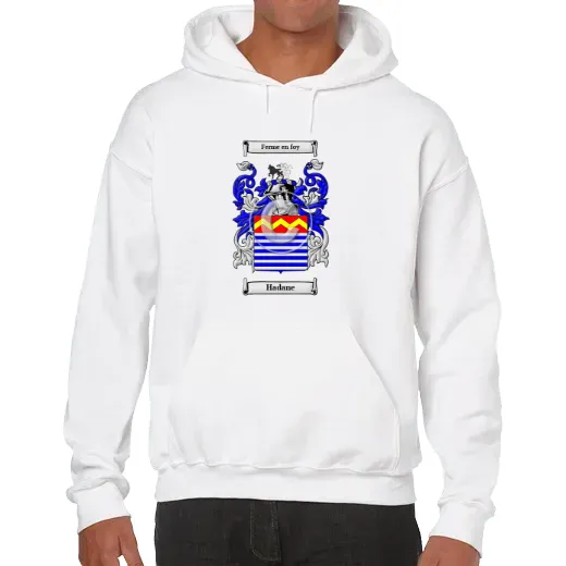 Hadane Unisex Coat of Arms Hooded Sweatshirt