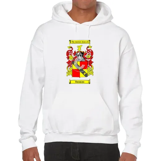 Hanman Unisex Coat of Arms Hooded Sweatshirt