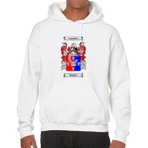 Harbort Unisex Coat of Arms Hooded Sweatshirt