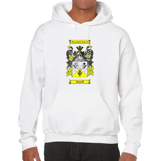 Hassall Unisex Coat of Arms Hooded Sweatshirt