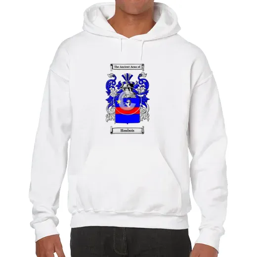 Haubois Unisex Coat of Arms Hooded Sweatshirt