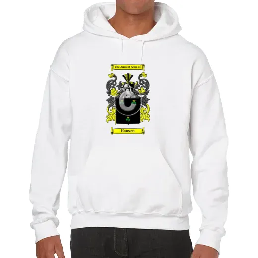 Hauwen Unisex Coat of Arms Hooded Sweatshirt