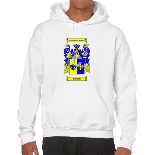 Hensen Unisex Coat of Arms Hooded Sweatshirt