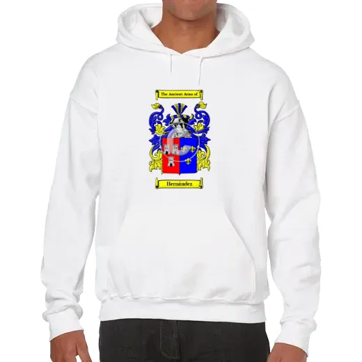 Hernández Unisex Coat of Arms Hooded Sweatshirt