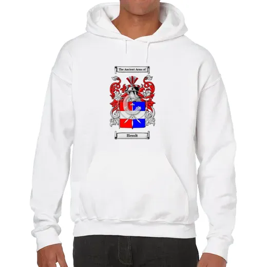 Herolt Unisex Coat of Arms Hooded Sweatshirt