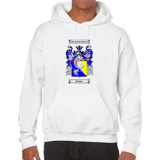 Hesser Unisex Coat of Arms Hooded Sweatshirt