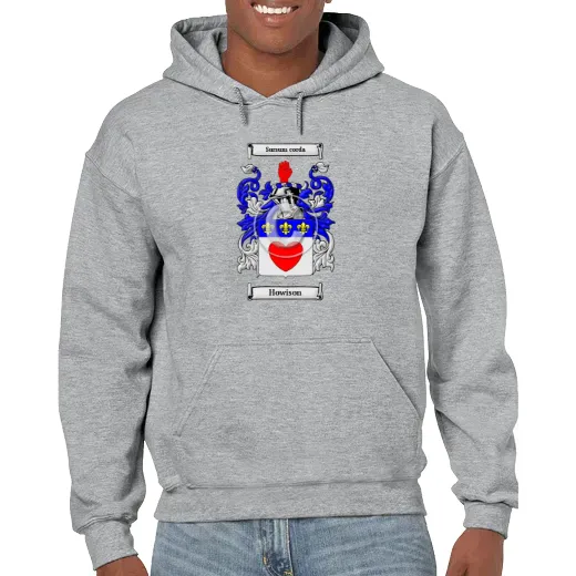 Howison Grey Unisex Coat of Arms Hooded Sweatshirt