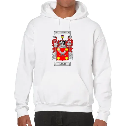 Hubbald Unisex Coat of Arms Hooded Sweatshirt