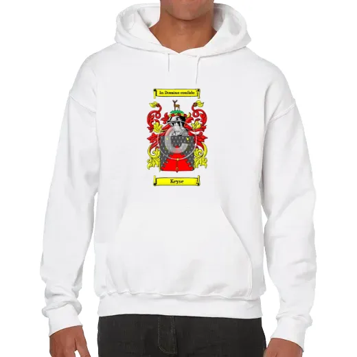 Keyse Unisex Coat of Arms Hooded Sweatshirt