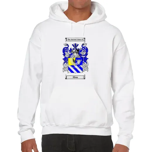 Klem Unisex Coat of Arms Hooded Sweatshirt