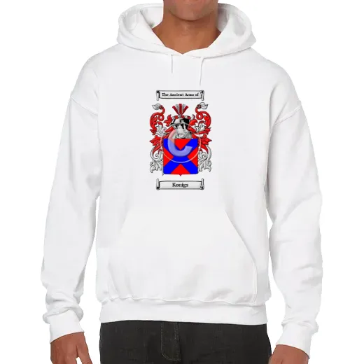 Konigs Unisex Coat of Arms Hooded Sweatshirt