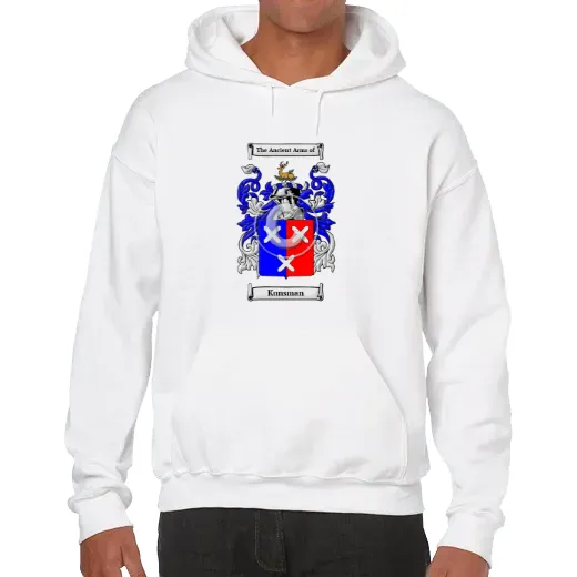 Kunsman Unisex Coat of Arms Hooded Sweatshirt