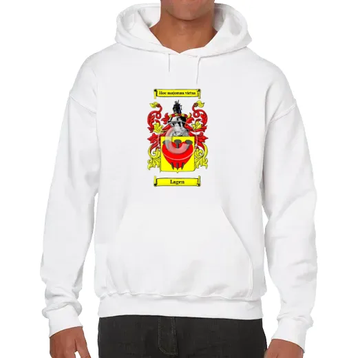 Lagen Unisex Coat of Arms Hooded Sweatshirt