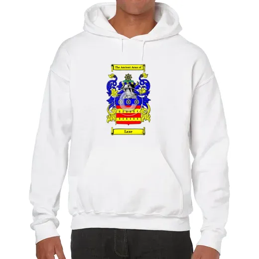 Laxe Unisex Coat of Arms Hooded Sweatshirt