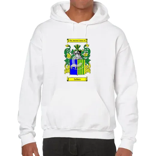 Lefaro Unisex Coat of Arms Hooded Sweatshirt
