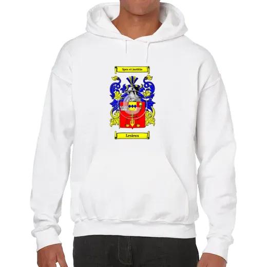 Lesieux Unisex Coat of Arms Hooded Sweatshirt
