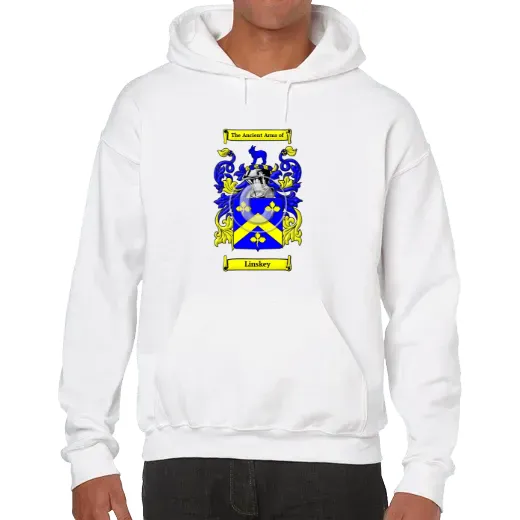 Linskey Unisex Coat of Arms Hooded Sweatshirt
