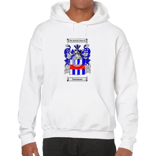 Listerman Unisex Coat of Arms Hooded Sweatshirt