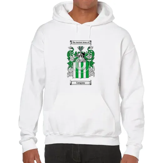 Longmy Unisex Coat of Arms Hooded Sweatshirt