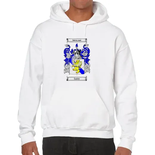 Lusty Unisex Coat of Arms Hooded Sweatshirt