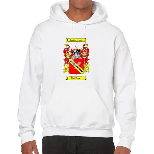 MacElgott Unisex Coat of Arms Hooded Sweatshirt