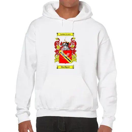 MacIligott Unisex Coat of Arms Hooded Sweatshirt