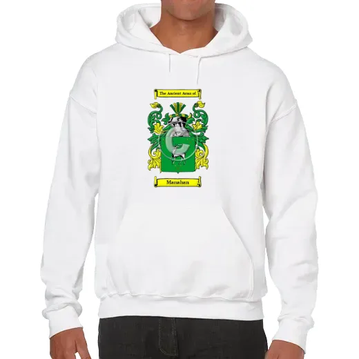 Manahan Unisex Coat of Arms Hooded Sweatshirt