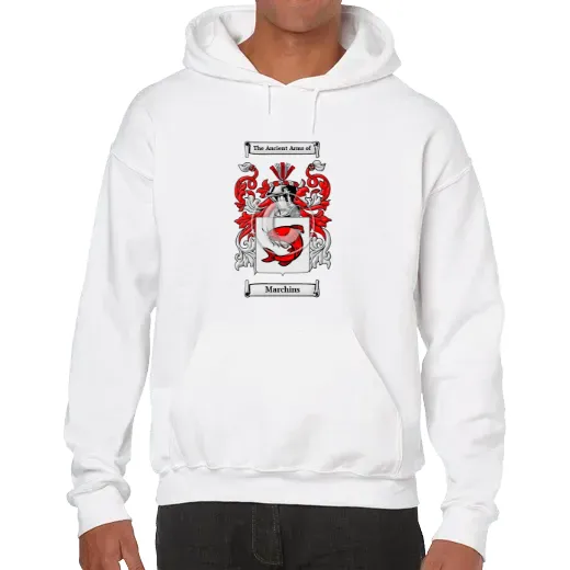 Marchins Unisex Coat of Arms Hooded Sweatshirt