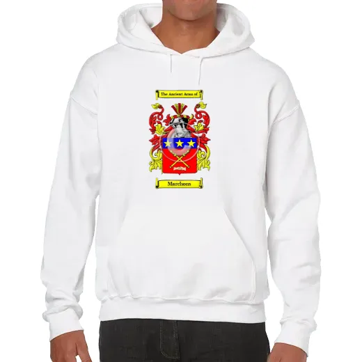 Marchons Unisex Coat of Arms Hooded Sweatshirt