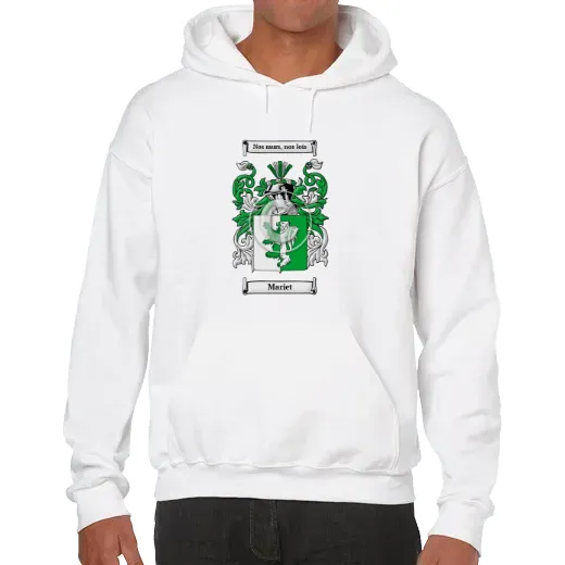 Mariet Unisex Coat of Arms Hooded Sweatshirt