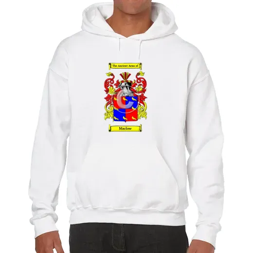 Marlow Unisex Coat of Arms Hooded Sweatshirt