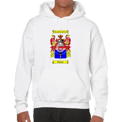 Massay Unisex Coat of Arms Hooded Sweatshirt