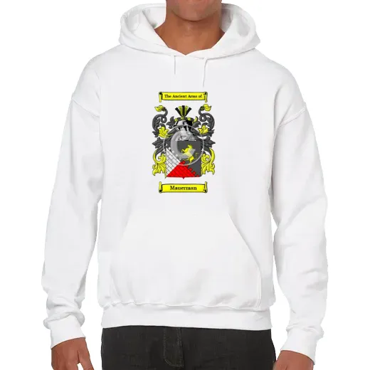 Mauerman Unisex Coat of Arms Hooded Sweatshirt