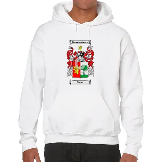 Meier Unisex Coat of Arms Hooded Sweatshirt