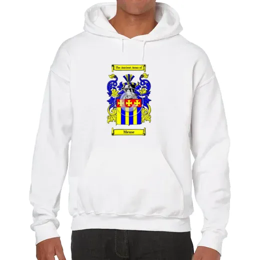 Meuse Unisex Coat of Arms Hooded Sweatshirt