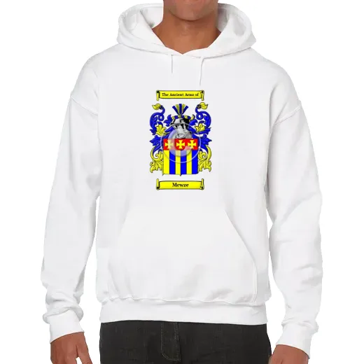 Mewze Unisex Coat of Arms Hooded Sweatshirt