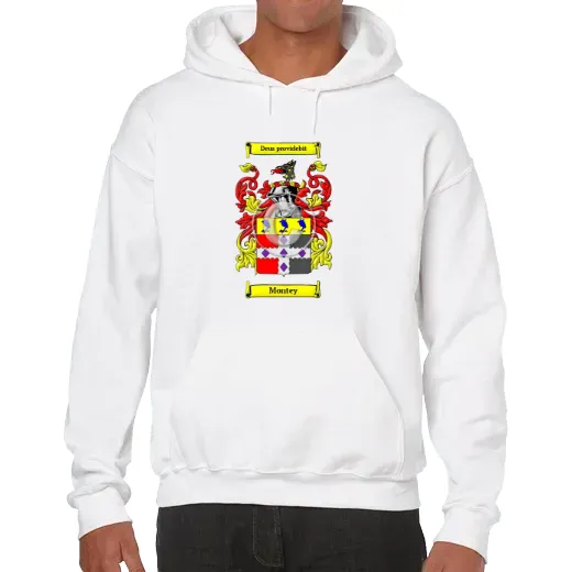 Montey Unisex Coat of Arms Hooded Sweatshirt