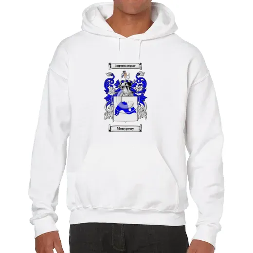 Monypeny Unisex Coat of Arms Hooded Sweatshirt