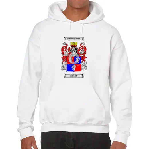 Motley Unisex Coat of Arms Hooded Sweatshirt