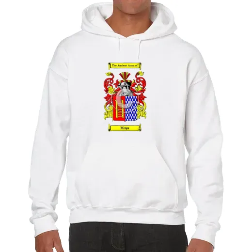 Moya Unisex Coat of Arms Hooded Sweatshirt